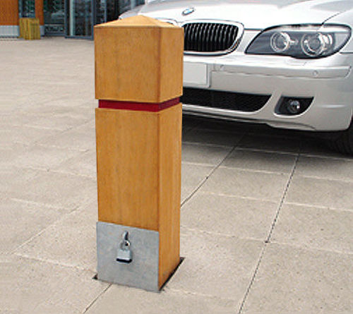 Borne de protection - EPPING  - Furnitubes - amovible / en bois de feuillus / haute