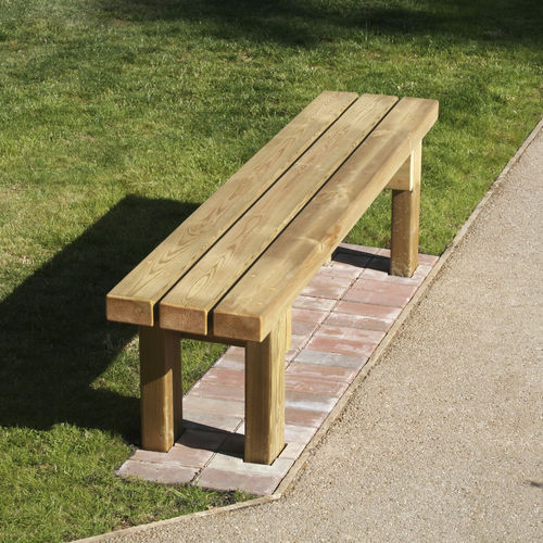 Banc public contemporain - SBN309 - LANGLEY DESIGN - en bois