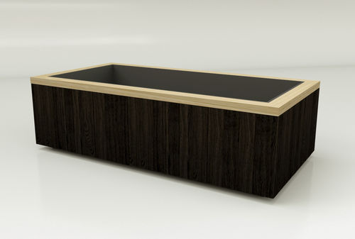 Jardinière en bois de feuillus - 7 - CHRIS NANGLE - rectangulaire / contemporaine / pour espace public