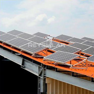 Système de montage pour toiture en pente - ELEVATED - Xiamen Ruiye New Energy Co.,Ltd - sur toiture / solaire / pour applications photovoltaïques