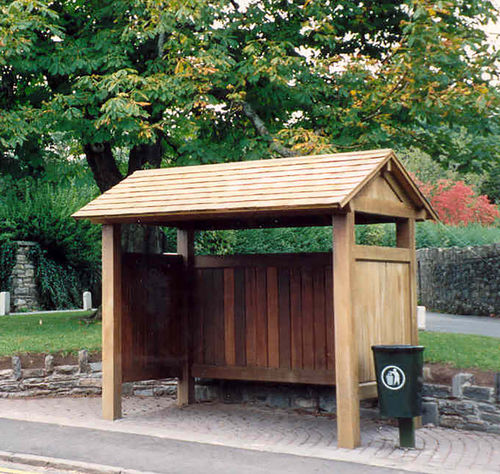 Abribus en bois - STANDARD - Woodscape.