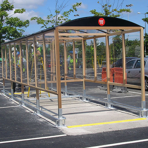 Abri pour espace public - Woodscape.