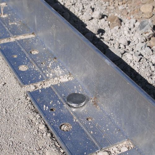 Bordure de jardin - BORDALU100 - TOLTEX - en aluminium / professionnelle / linéaire