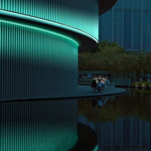 Barrette d'éclairage LED RGBW - AQUA DELTA - Holectron - IP67 / en cristal / étanche