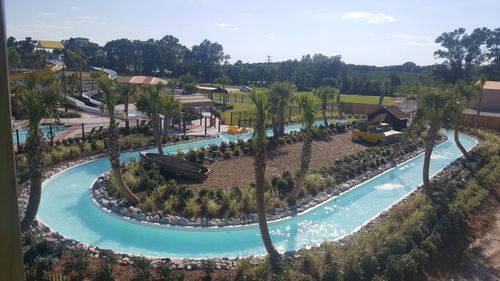 Piscine d'extérieur - LAZY RIVER - American Aqua Works - professionnelle / enterrée / en béton
