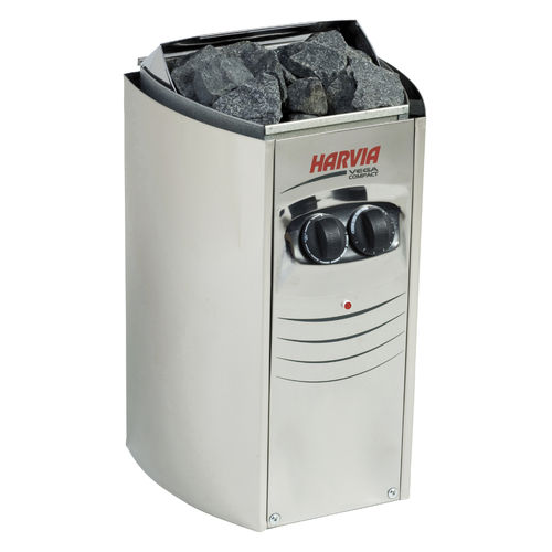 Poêle de sauna électrique - VEGA COMPACT - Almost Heaven Saunas - 0 - 5 kW / au sol / en métal