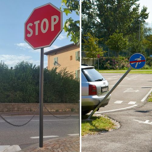 Potelet de protection - Street  Augustaflex - SAEDI Ltd - flexible / en acier / haut