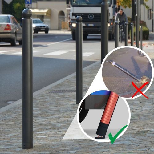Borne flexible - СHURCH Augustaflex - SAEDI Ltd - piétonne / anti-stationnement / de station de charge