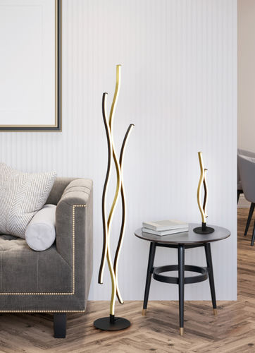 Lampe sur pied - BLAZE - TRIO Leuchten GmbH - en métal / contemporaine / d'intérieur