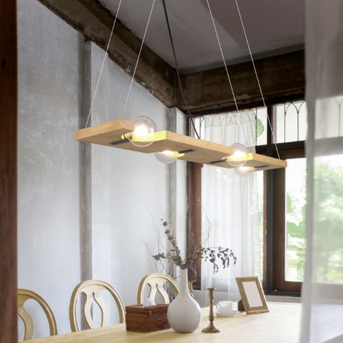 Suspension - TAILOR - TRIO Leuchten GmbH - bois / contemporaine / d'intérieur