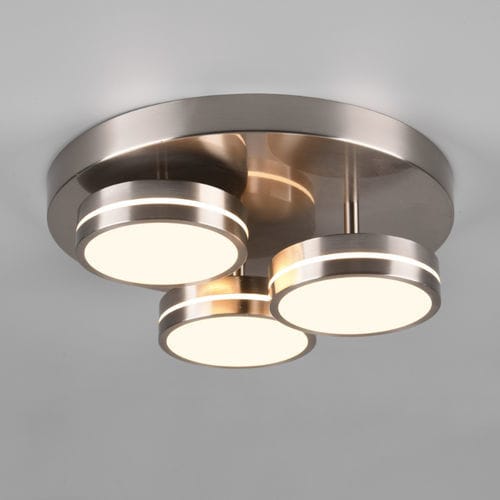 Plafonnier contemporain - FRANKLIN - TRIO Leuchten GmbH - circulaire / en métal / à LED