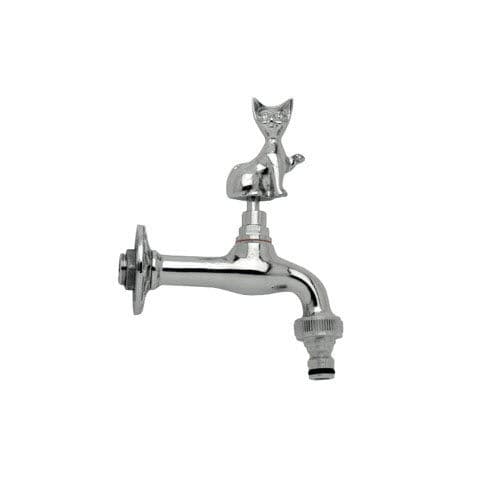 Robinet pour fontaine - GATTO K - MORELLI S.A.S. - mural / en laiton chromé / de jardin