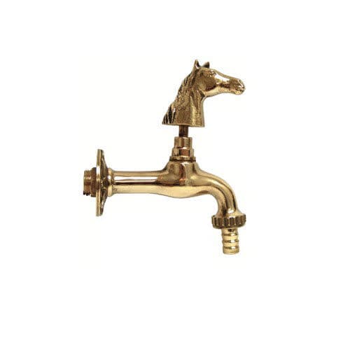 Robinet pour fontaine - CAVALLO - MORELLI S.A.S. - mural / en laiton / d'extérieur