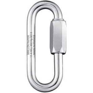 Maillon rapide ovale - LARGE OPENING - Peguet & Cie - en acier zingué / en inox