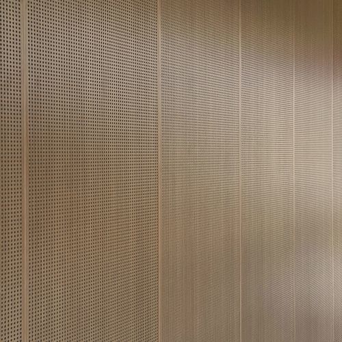 Panneau acoustique pour mur - ATY Group (Aust) Pty Ltd - en aluminium / rectangulaire / aspect bois