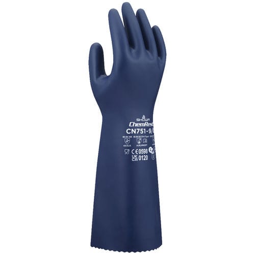 Gant de manutention - CN751 - Showa - anticoupure / de protection thermique / de protection chimique