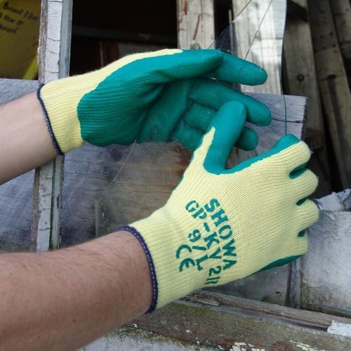 Gant de manutention - GP-KV2R - Showa - anticoupure / résistant à l'huile / en nitrile