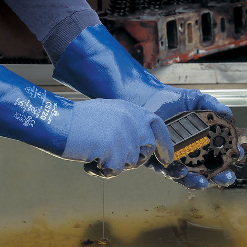 Gant de manutention - CS720 - Showa - de laboratoire / anticoupure / de protection chimique