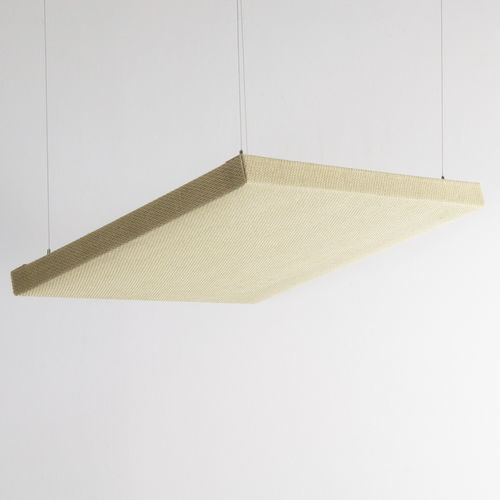 Baffle acoustique en tissu - Culture iN - en résine / de plafond / à poser
