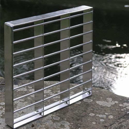 Caillebotis en acier inoxydable - BRILLANTE - LANG AND FULTON - pour passerelle / pour passerelle industrielle / pour sol d'extérieur