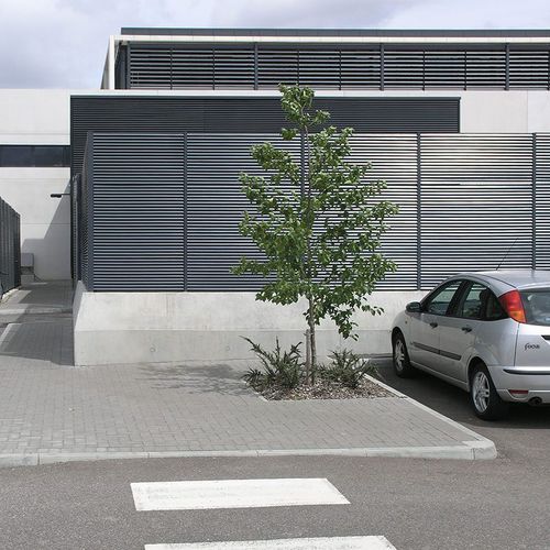 Clôture à lames - ITALIA-100 - LANG AND FULTON - pour espace public / pour applications industrielles / en acier galvanisé