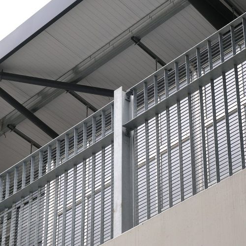 Clôture grillagée - TORINO - LANG AND FULTON - pour espace public / en acier galvanisé / de haute sécurité