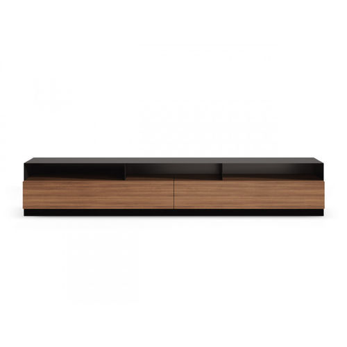 Support TV sur pied contemporain - JERSEY - Praddy Unipessoal lda - pivotant / à hauteur réglable / en bois