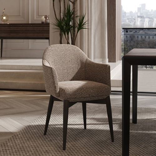 Chaise contemporaine - BONSAI II - Praddy Unipessoal lda - d'intérieur / en cuir / en bois massif