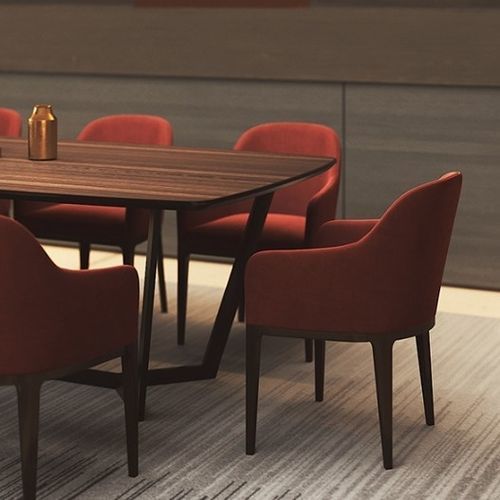 Chaise contemporaine - BENEKE - Praddy Unipessoal lda - d'intérieur / en cuir / en bois massif