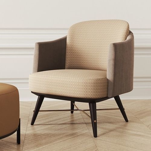 Fauteuil moderne - NAICA - Praddy Unipessoal lda - en bois massif / en métal / en bois massif
