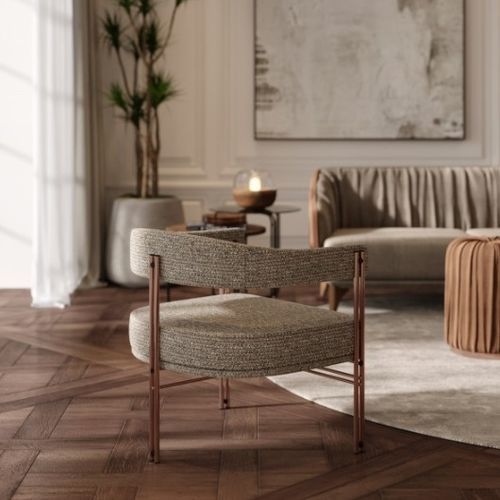 Fauteuil contemporain - NT053 - Praddy Unipessoal lda - en bois massif / en métal / en bambou