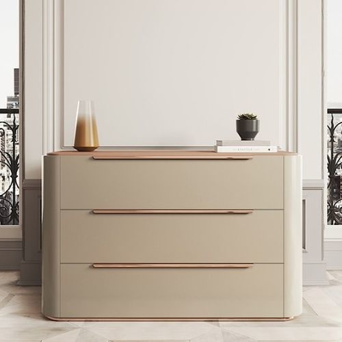 Commode contemporaine - NT011 - Praddy Unipessoal lda - en bambou / rectangulaire / 3 tiroirs