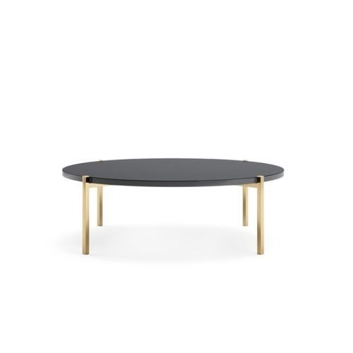 Table basse contemporaine - TIGER II - Praddy Unipessoal lda - en métal / en placage de bois / avec piètement en bois