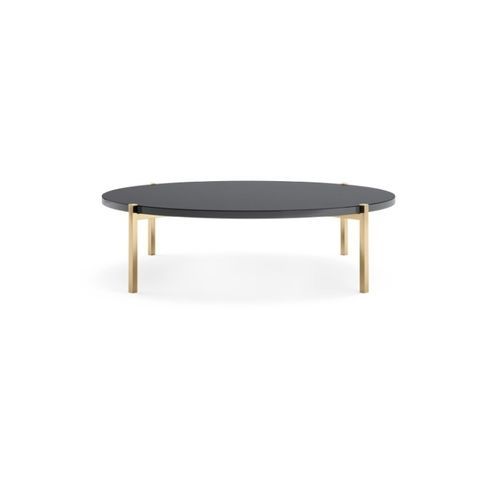 Table basse contemporaine - TIGER I - Praddy Unipessoal lda - en métal / en placage de bois / avec piètement en métal