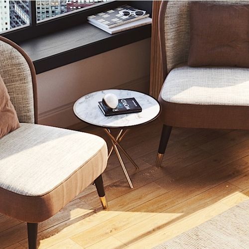 Chaise contemporaine - LADY - Praddy Unipessoal lda - d'intérieur / en acier inoxydable / avec piètement en acier