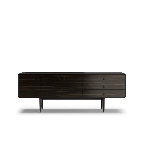 Buffet contemporain - SOPRANO - Praddy Unipessoal lda - en cuir / en bois / en noyer