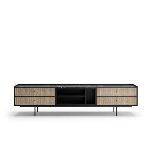 Support TV sur pied contemporain - CELLO I - Praddy Unipessoal lda - en bois / résidentiel / non spécifié