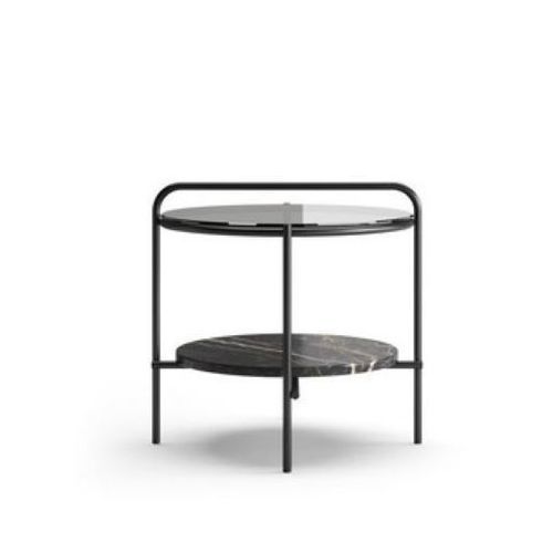 Table d'appoint contemporaine - CELLO IV - Praddy Unipessoal lda - en métal / ronde / courbée
