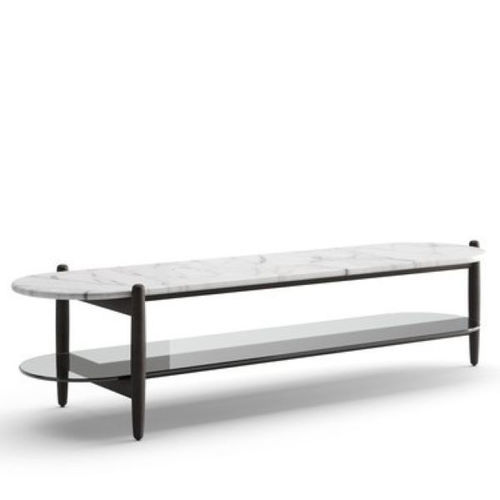 Table basse contemporaine - SOPRANO - Praddy Unipessoal lda - en bois / en chêne / en verre