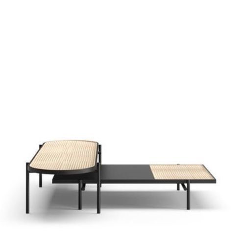 Table basse contemporaine - CELLO III - Praddy Unipessoal lda - en rotin / ovale / résidentielle