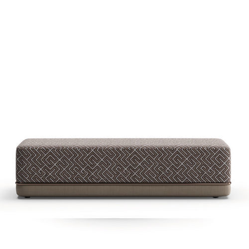 Banquette contemporaine - CELO III - Praddy Unipessoal lda - en tissu / en acier inoxydable / tapissée