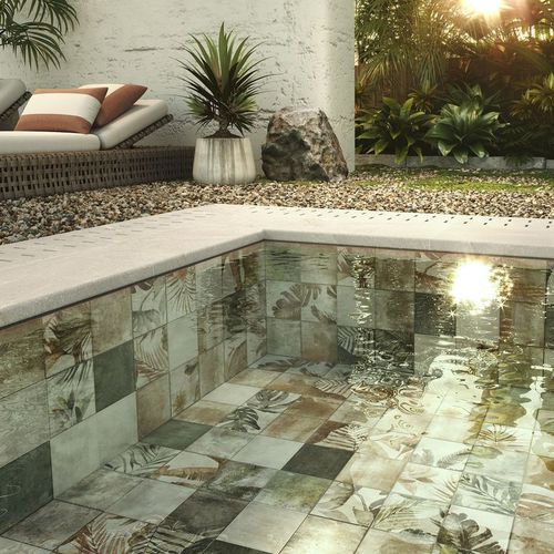 Carrelage en céramique - TROPIC - ZYK - mat / d'intérieur / d'extérieur