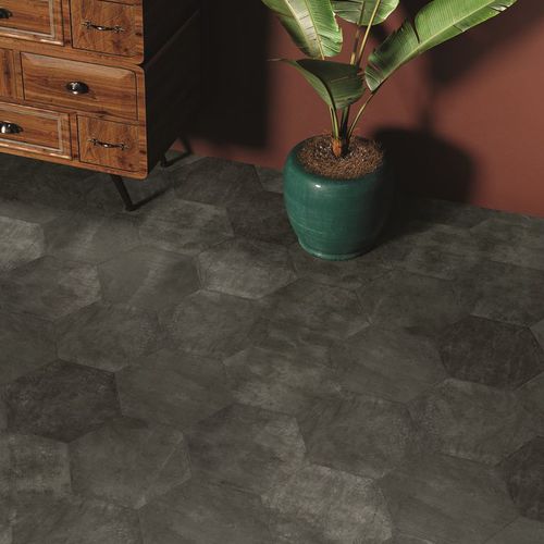 Tomette en céramique - AMAZONIA - ZYK - finition mat / d'intérieur / de salle de bain