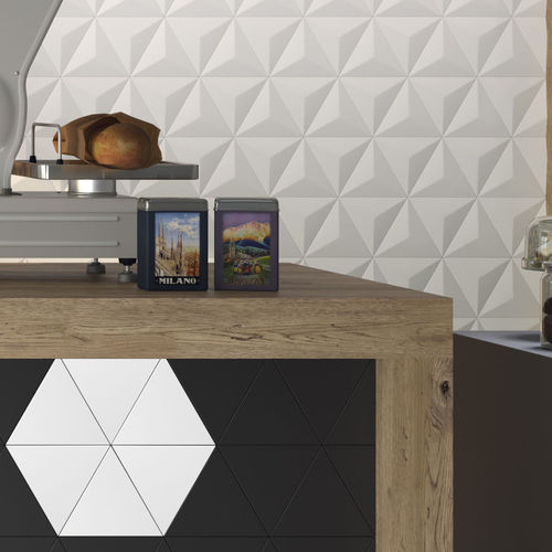 Carrelage en céramique - LEVEL - ZYK - mat / brillant / 3D