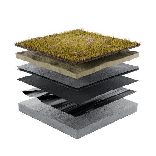 Système pour toiture végétalisée extensive - STORMWATER - Urbanscape - pour toiture plate / pour toit-terrasse / étanche