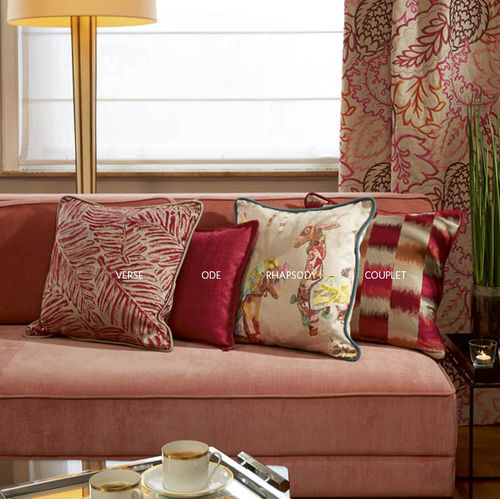 Tissu d'ameublement - POETRY : VERSE - WIND - pour rideaux / à motif nature / en polyester
