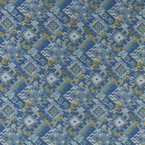 Tissu d'ameublement - FLORIDA : MARIANNA  - WIND - pour rideaux / à motif géométrique / en polyester