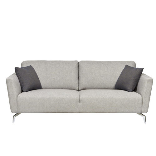 Canapé contemporain - CONCORDE - MOULINS - en tissu / gris / noir