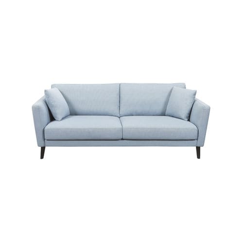 Canapé contemporain - ELICO - MOULINS - en tissu / avec coussin amovible / gris