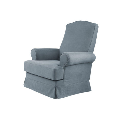Fauteuil classique - LINDON - MOULINS - en tissu / avec revêtement amovible / bergère